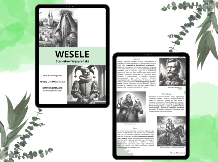 Notatka "Wesele" Stanisław Wyspiański - matura, szkoła ponadpodstawowa, szkoła średnia, język polski, powtórki maturalne