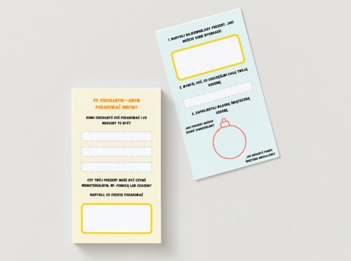 Lista życzeń. Co chciałbyś otrzymać? Co chciałbym podarować?