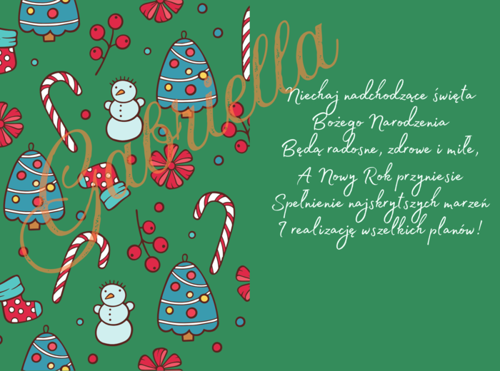 Kartka świąteczna do druku 3