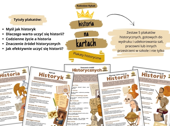 Historia na kartach - Plakaty historyczne