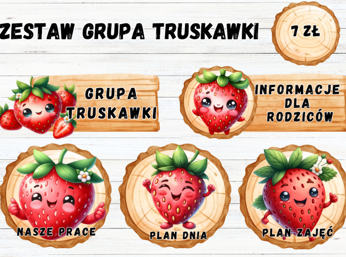 ZESTAW GRUPOWY GRUPA TRUSKAWKI