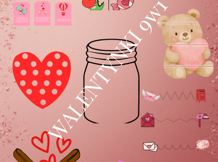 WIELKI PAKIET WALENTYNKOWY (24 STRONY) – Żłobek i Przedszkole: Gry, Zabawy, Dekoracje + Scenariusz