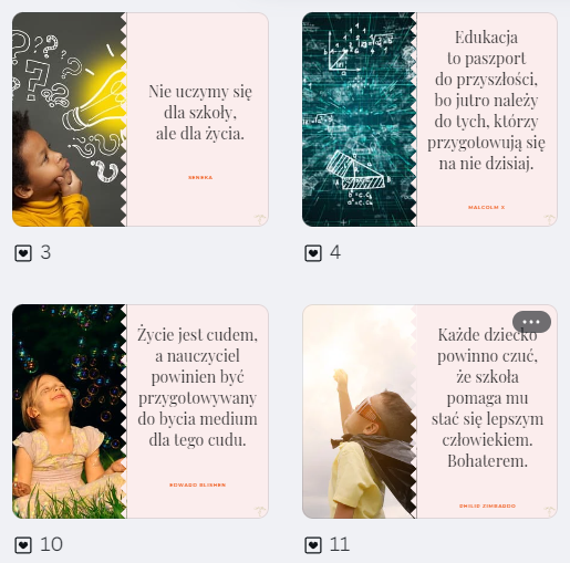 Dzień Nauczyciela - gazetka, 15 elementów