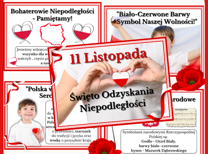 Gazetka Patriotyczna z okazji 11 Listopada + Dyplom Młodego Patrioty GRATIS