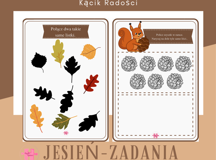 Jesienny zestaw zadań