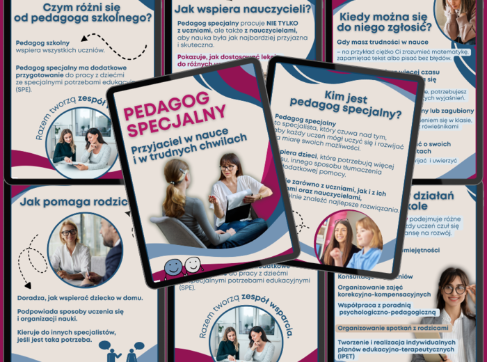 PEDAGOG SPECJALNY - kto to jest i jak pomaga.