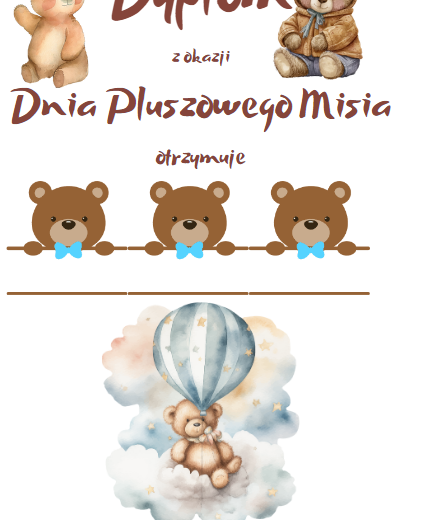 Dzień Pluszowego Misia