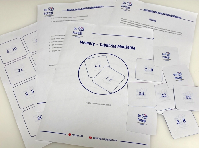 Memory – Tabliczka mnożenia