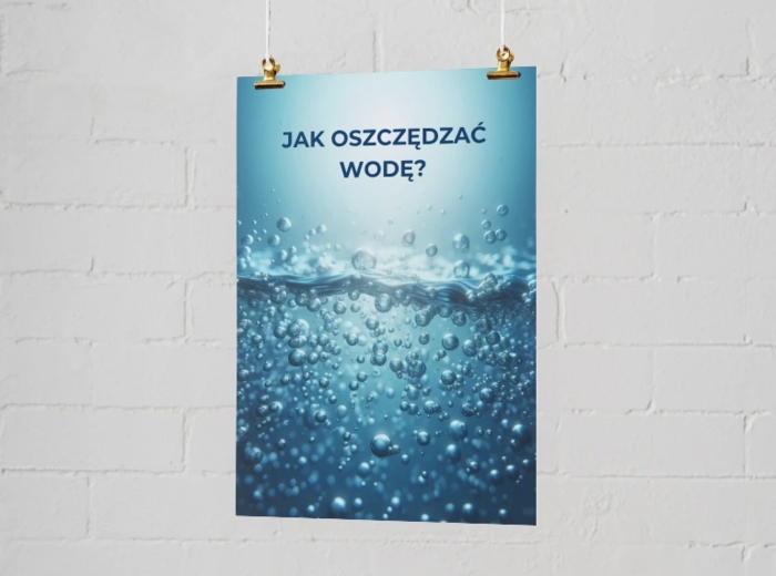 Plakaty z ekologicznymi wskazówkami. Jak oszczędzać wodę? Co to jest recykling? Dlaczego warto sadzić drzewa?