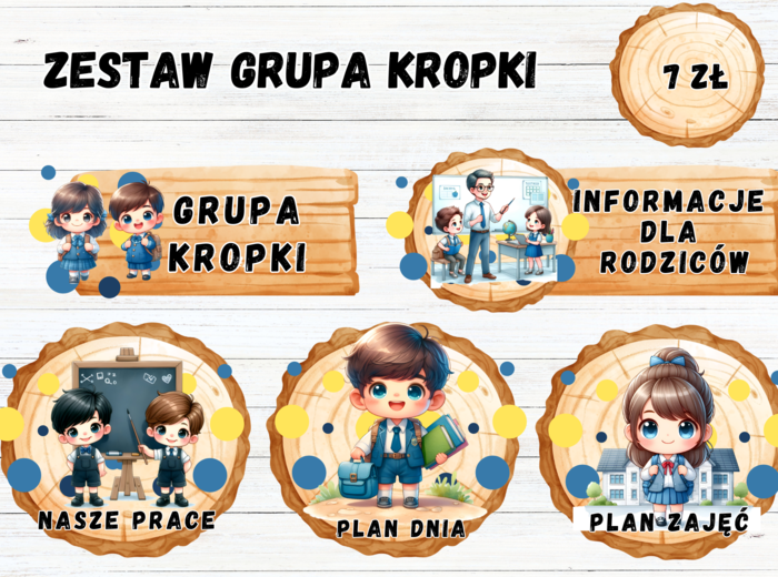 ZESTAW GRUPOWY GRUPA KROPKI