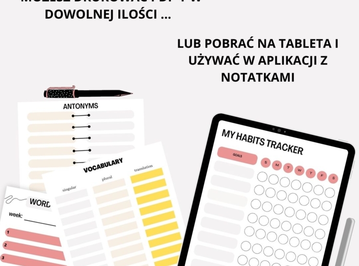 PLANER JĘZYKOWY, NAUKA JĘZYKA, MATURA, EGZAMIN ÓSMOKLASISTY, ORGANIZACJA CZASU