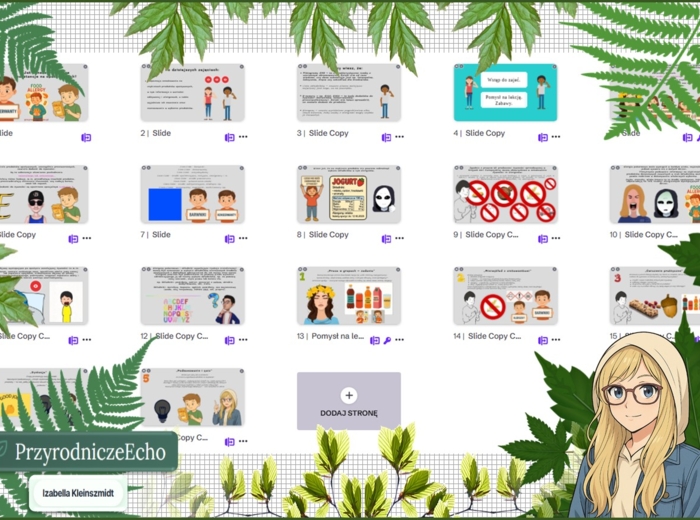 Prezentacja multimedialna w genial.ly „Jak oznacza się różne substancje na opakowaniach?” Edukacja zdrowotna. Klasa 4. Dział „Moje odżywianie”.