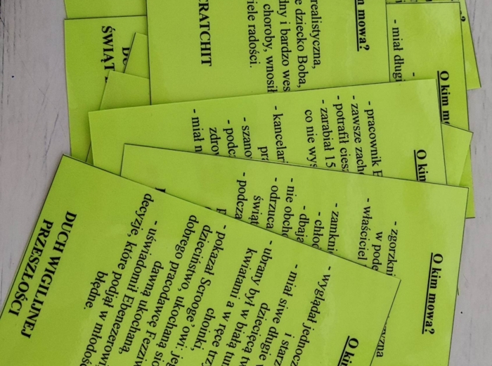 Opowieść wigilijna - O kim mowa?