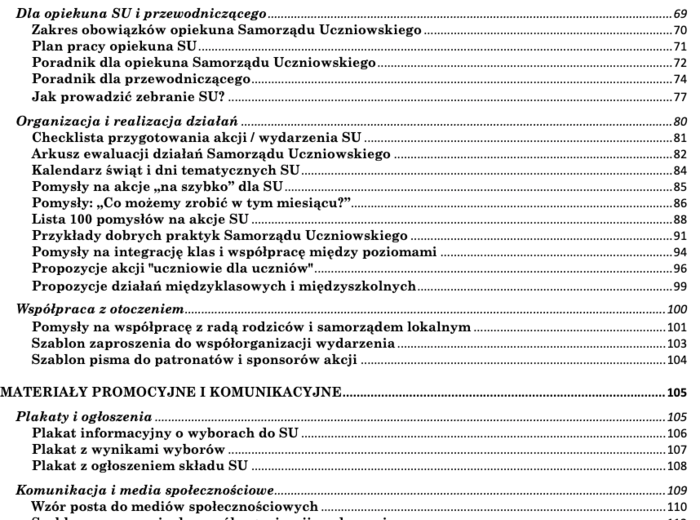 Samorząd Uczniowski - pakiet pomocy dla opiekunów samorządu szkolnego