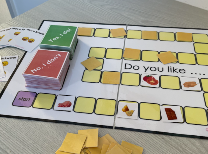 Gra "Do you like" - short answers, food vocab