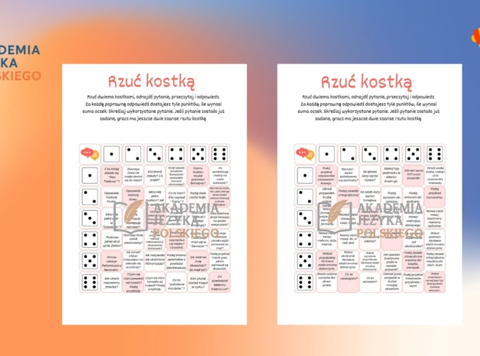 Materiał na start lub powtórka przed egzaminem: lektury i zagadnienia językowe
