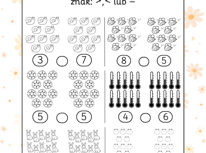WKLEJKI wiosenne klasy 1-3 oraz zerówka