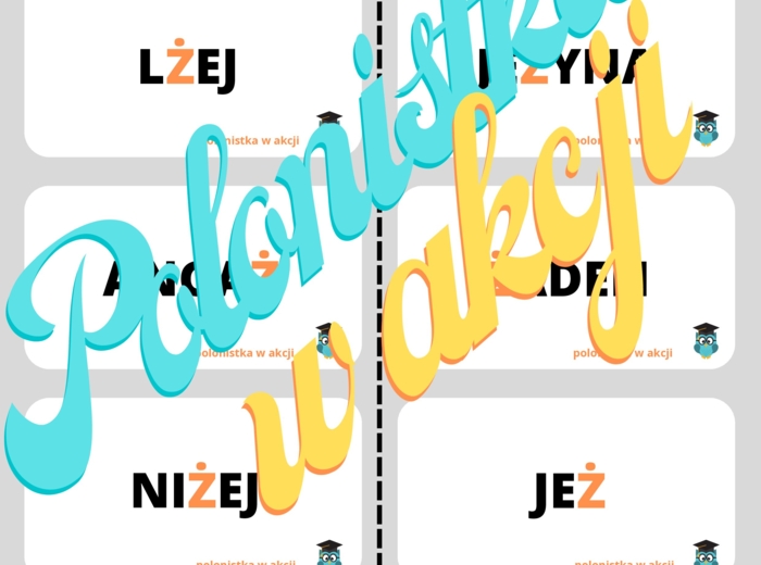 Domino ortograficzne z ,,ż"