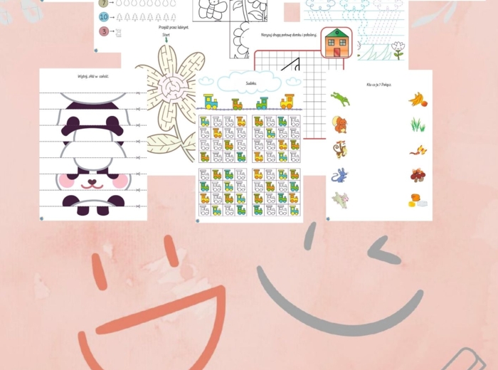 ZESZYT EDUKACYJNY Z ĆWICZENIAMI DLA 5 LATKÓW