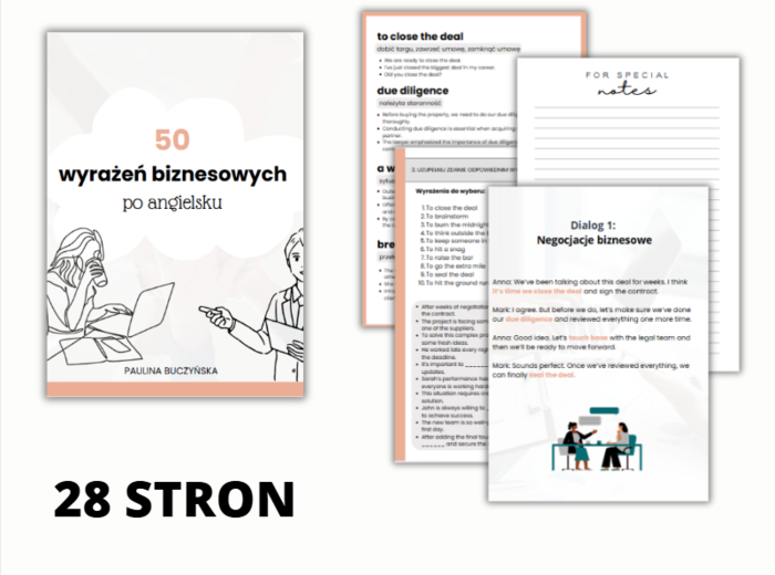 50 WYRAŻEŃ BIZNESOWYCH PO ANGIELSKU, ANGIELSKI, EBOOK