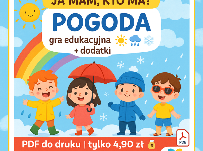 Gra „Ja mam, kto ma” – pogoda