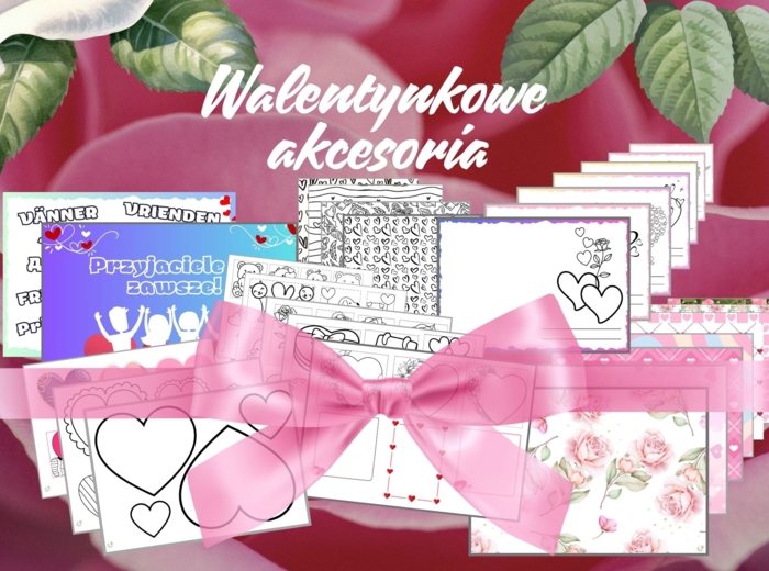 Walentynkowe akcesoria