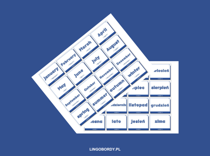 MIESIĄCE i PORY ROKU 01