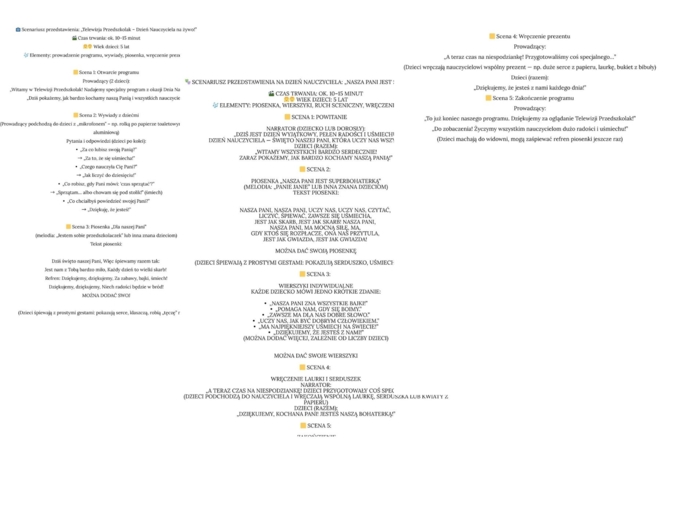 DZIEŃ EDUKACJI NARODOWEJ, DZIEŃ NAUCZYCIELA