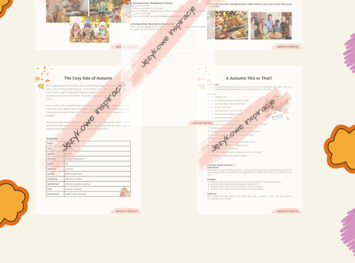 Karty Pracy_Autumn&Thanksgiving