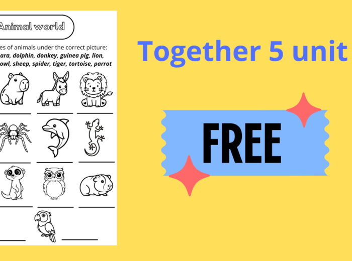 Together 5 unit 5 animals