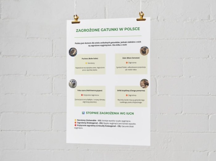 Zagrożone gatunki w Polsce i na świecie