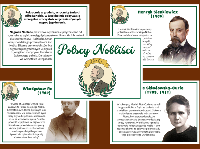 POLSCY NOBLIŚCI – gazetka – biblioteka – świetlica – 11 stron – wersja 1