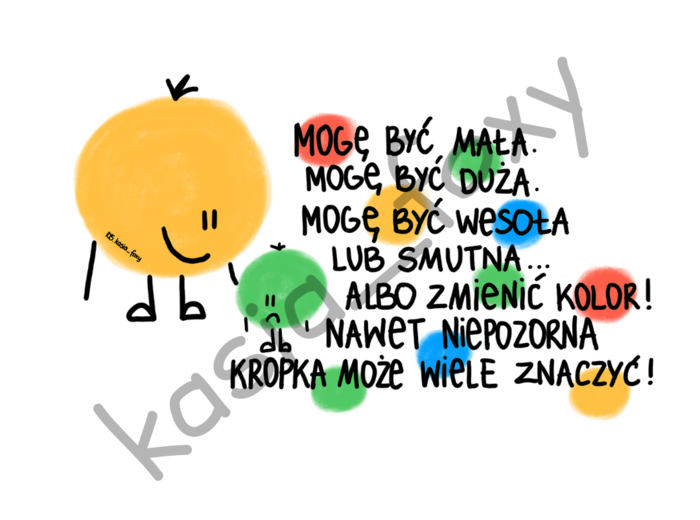 Dzień kropki - gazetka