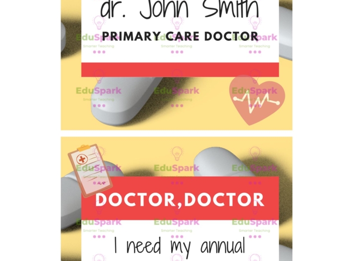 Doctors and patients. Karty dobierania w pary.