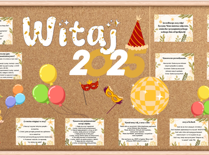 Gazetka na Nowy Rok 2025