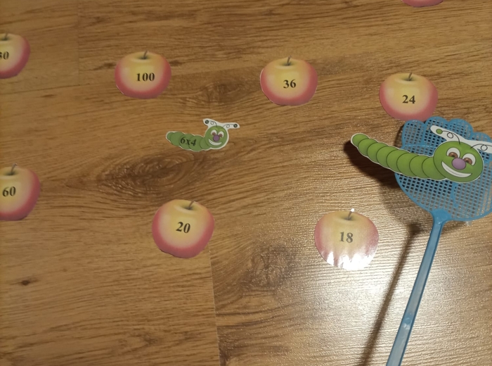Matematyczne robaczki – gra matematyczna