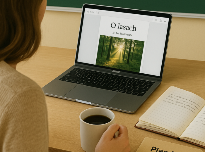 "O lasach" ks. Jan Twardowski. Prezentacja do lekcji