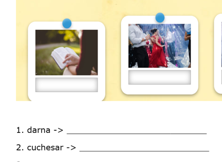 Actividades - czynności