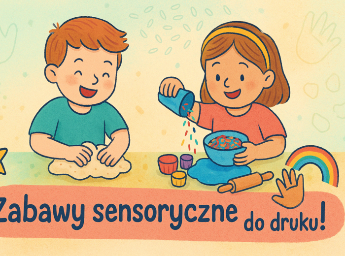 Zabawy sensoryczne: masa solna, ciastolina, kolorowy ryż.