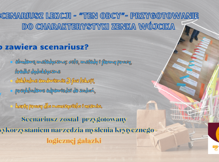 Scenariusz lekcji z logiczną gałązką - "Ten obcy"