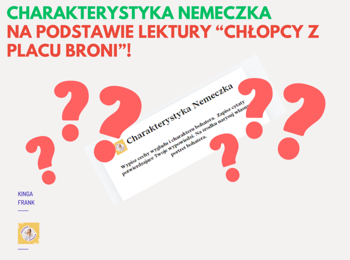 📚 Charakterystyka Nemeczka – prosta karta pracy 🖍️