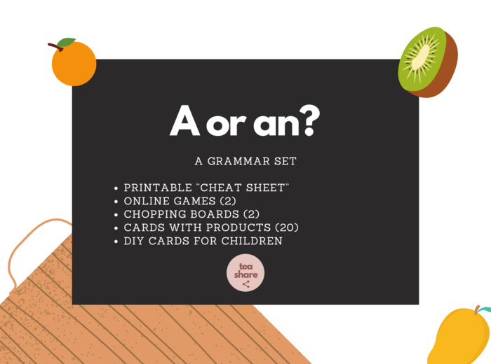 A czy AN? Zestaw gramatyczny dla młodszych uczniów GRAMATYKA