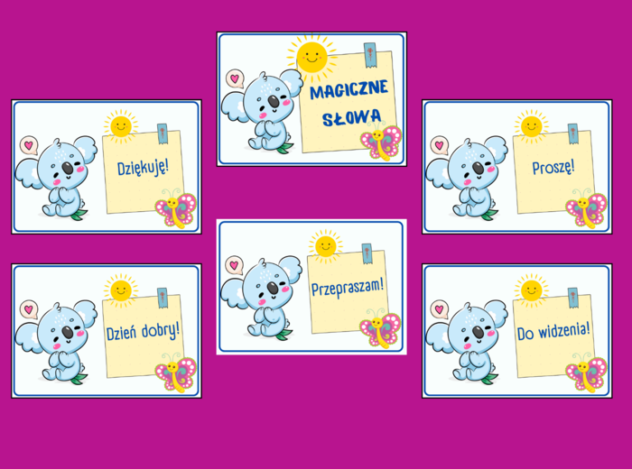 MAGICZNE SŁOWA - gazetka - wersja 2