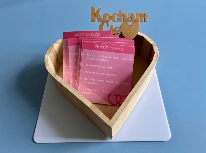 Literacki flirt - gra na walentynki