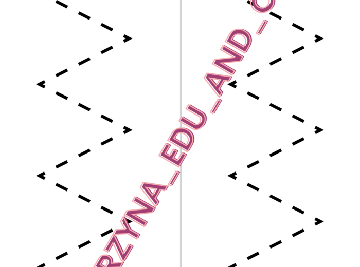 Skoordynuj swój mózg - zygzaki - ćwiczenia grafomotoryczne