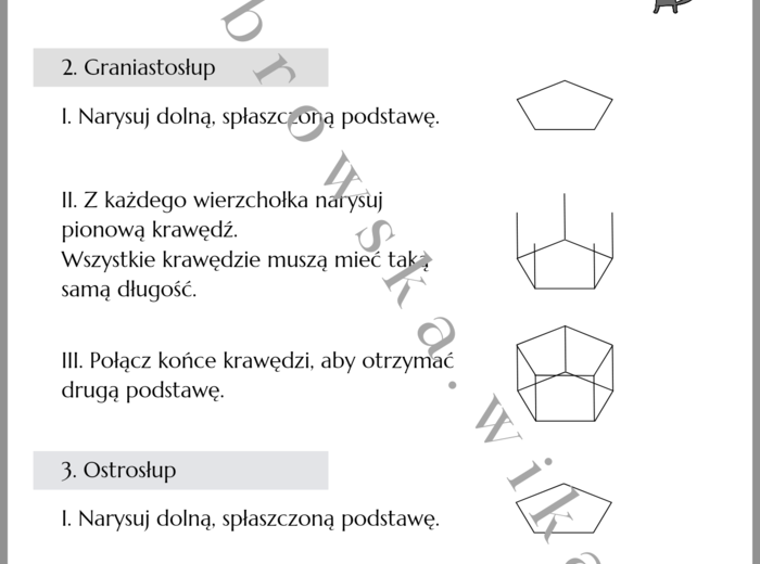 Rysowanie brył krok po kroku