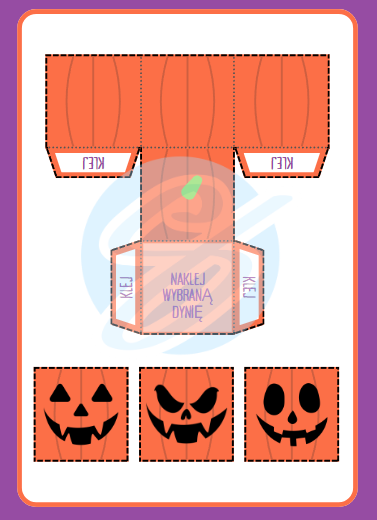 Halloweenowe pudełeczka – Zrób to sam! Idealne na lekcje dla młodszych uczniów! HALLOWEEN