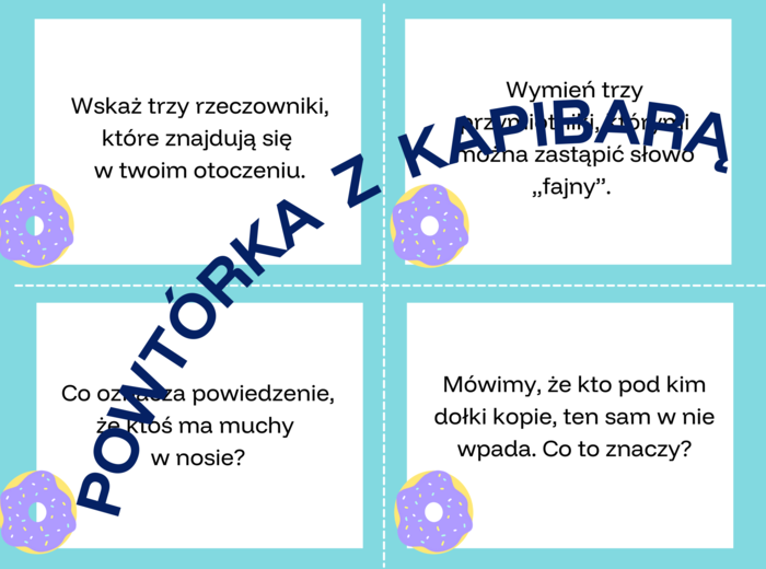 Powtórka z kapibarą - interdyscyplinarna gra planszowa