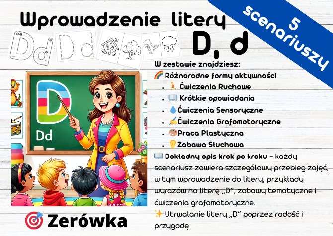 Wprowadzenie Litery D d