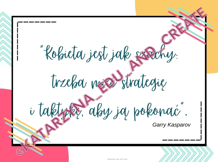 Plakaty z cytatami - Dzień Kobiet